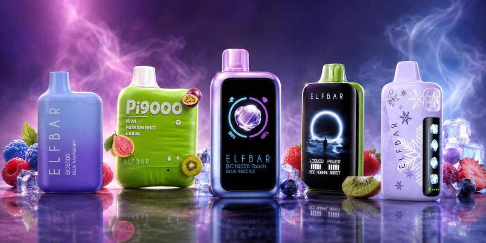 فيب الف بار ELF BAR: دليل السحبات والنكهات في السعودية
