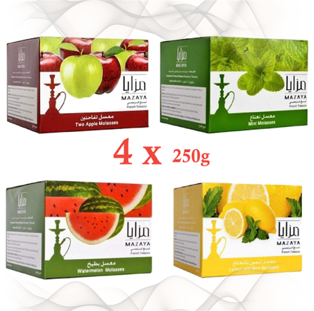 أفضل نكهات معسل مزايا 2025 | أكثر من 20 نكهة أصلية للشيشة التقليدية