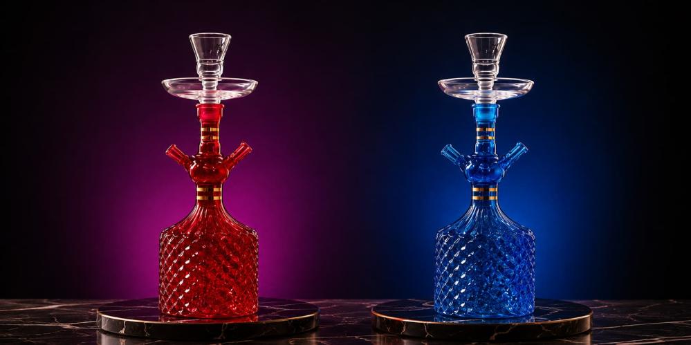 شيشة اجير زجاج الفرق بين المزدوج والكريستال