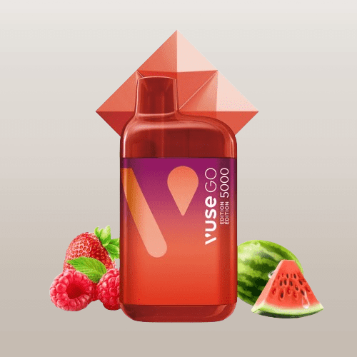 سحبة فيوز 5000 موشه بنكهة توت وبطيخ VUSE GO 5000 PUFFS BERRY WATERMELO