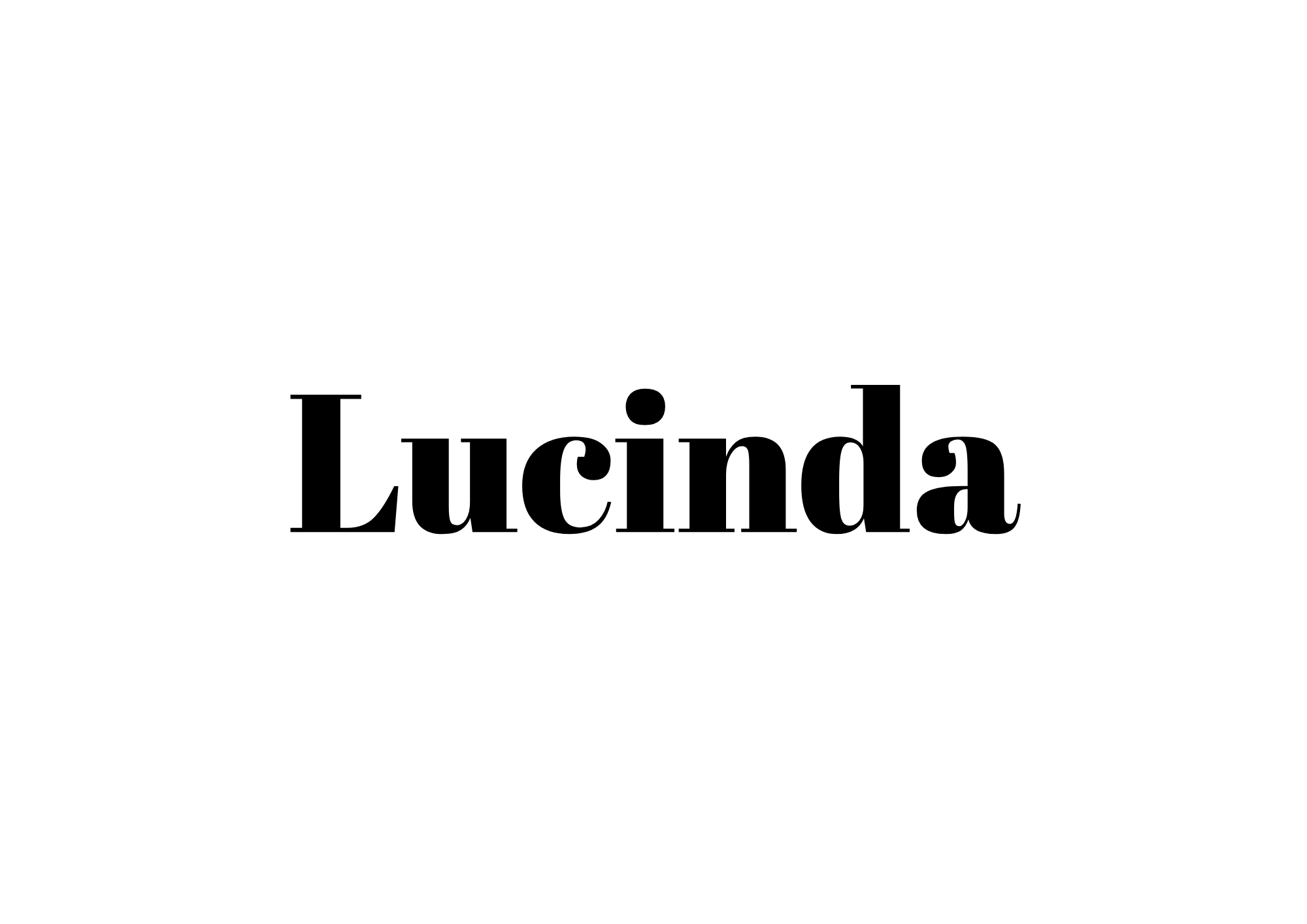 لوسيندا (Lucinda)