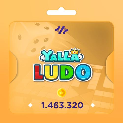 يلا لودو 1,463,320 ذهب
