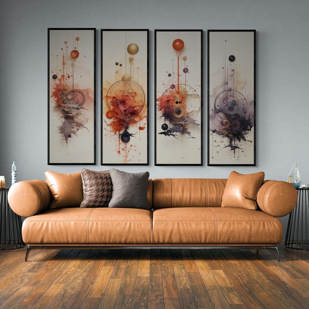 لوحات جدارية مودرن