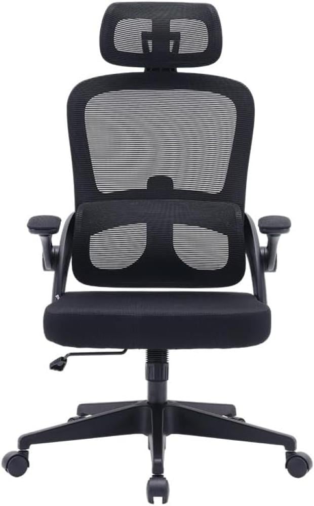 كرسي مكتب مريح للالعاب M102BKمن سيهو، كرسي كمبيوتر عالي الظهر بتصميم مزدوج الظهر - وسادة قطنية فردية ومساند ذراع ثلاثية الابعاد ومسند راس قابل للتعديل ووسادة سميكة مريحة (اسود) ق