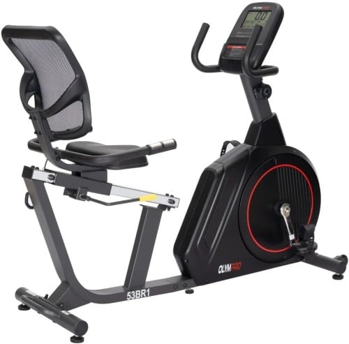 دراجة مغناطيسية مسند Olympro Recumbent Bike 53BR1