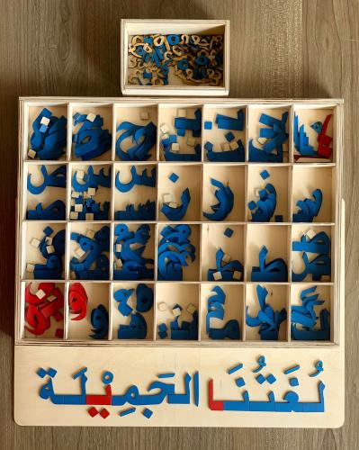 صندوق الحروف العربية