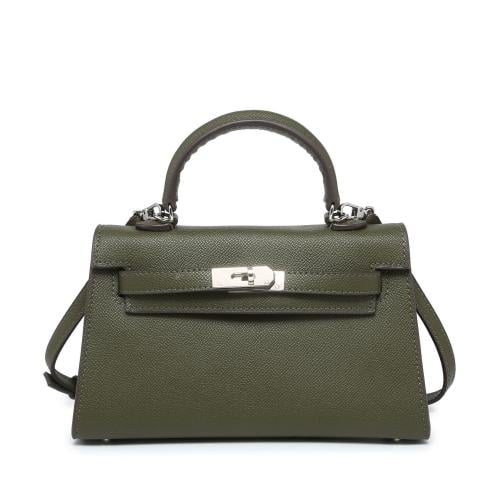 khaki Bag Dark green | ميني كايلي ( أخضر غامق)بالح...