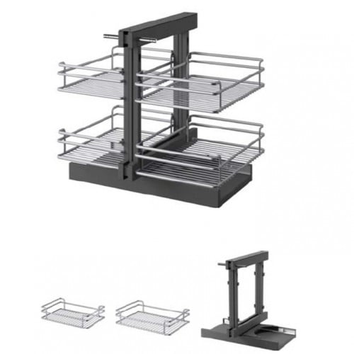 سلة مطابخ جهتين سحاب
