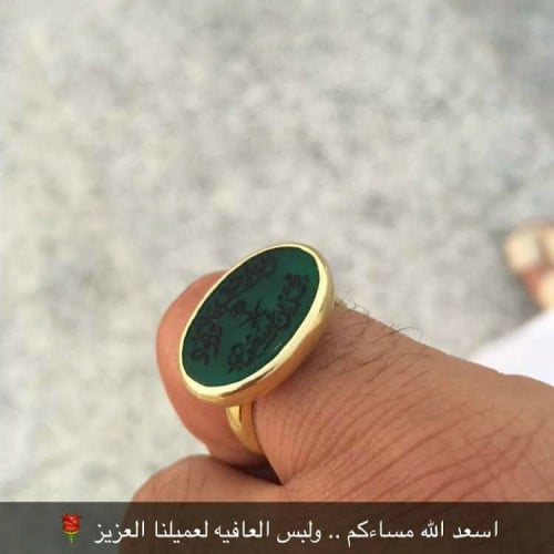 خواتم رجالي ملكي فضة إيطالي خالص عيار 925 مع نحت ا...