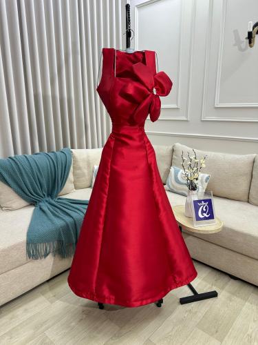 فستان سهره قماش ميكادو