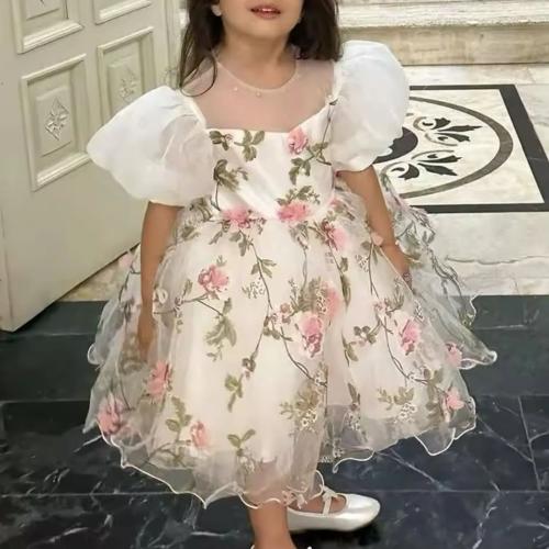 فساتين العيد بناتي خامة دانتيل كوري