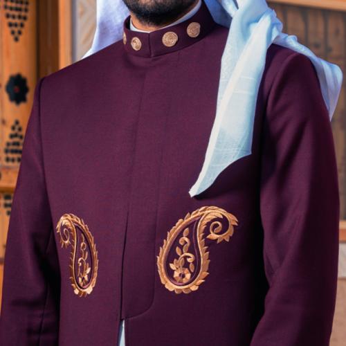 دقله رجالي دقلات رجالية مع الزخرفة العربية المطرزة