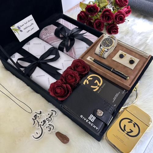 طقم رجالي شتوي قماش ماركة جفنشي