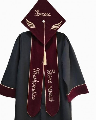 عبايه تخرج 2023 تفصيل حسب الطلب