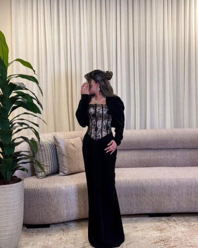 فساتين سهرة قماش باربي