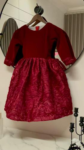 فستان بناتي جديد 2026 خامه اورجنزا مع جوخ