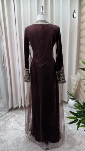 فساتين سهرة مخمل