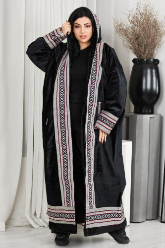 فرو شتوي نسائي رجالي شموة مع اطراف سدو