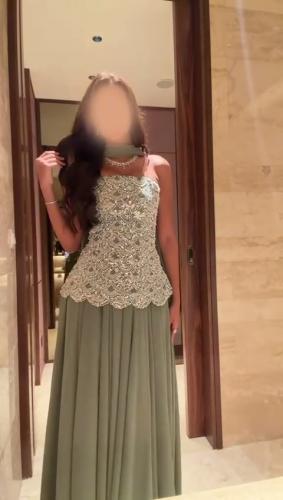 فستان سهره قماش شيفون