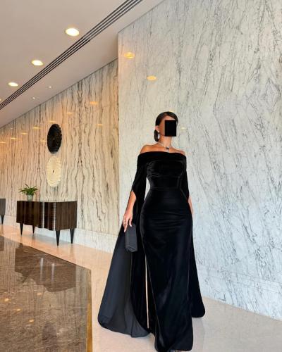 فستان سهره مخمل كوري