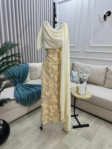 فستان سهره قماش باربي