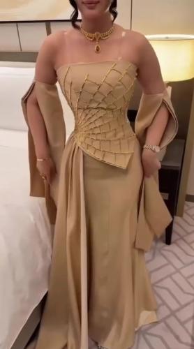 فستان سهره تفته استرتش