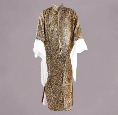 دقله رجالي تراثية دقلات رجالية مع الزخرفة التراثية المطبوعه كمبيوتر على القماش