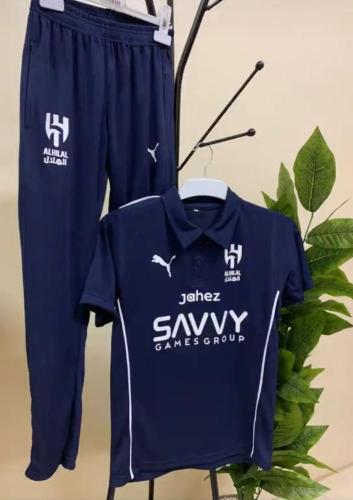 طقم الهلال الكحلي طقم تمارين مع سروال طويل 2025