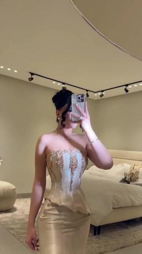 طقم سهرة خامة تفته ستريتش