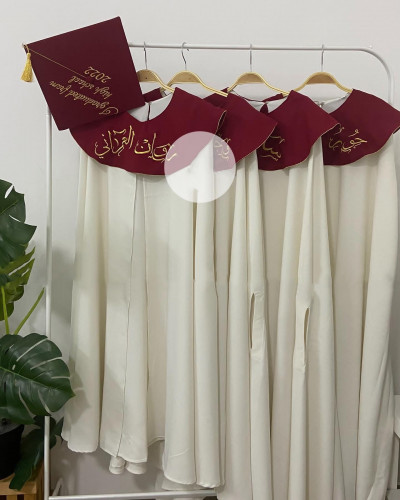 عبايات بشت عباية تخرج الفراشة 2023 تفصيل وتطريز حسب الطلب