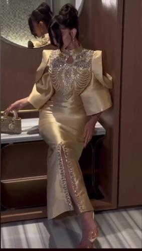 فساتين نسائي قماش ميكادو