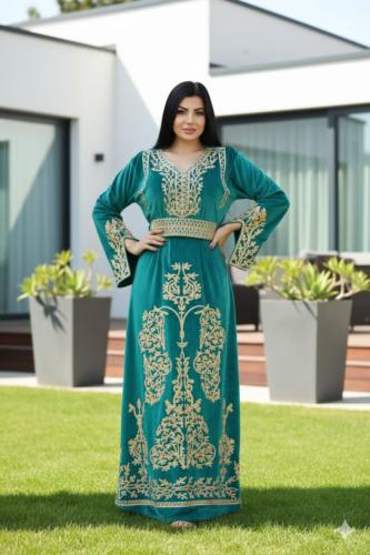 جلابيه نسائي خامة مخمل