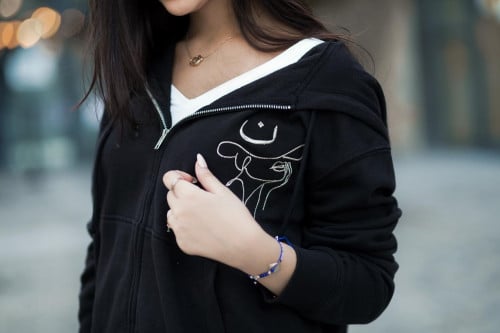 هوديات شتوية تطريز حسب الطلب