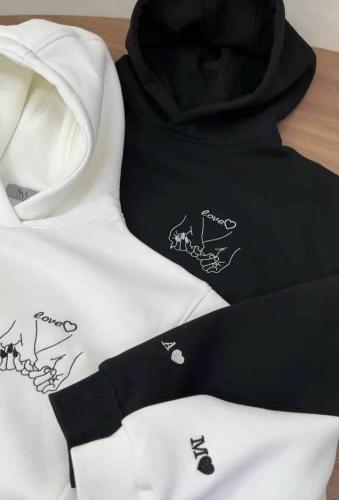 هودي شتوي تطريز