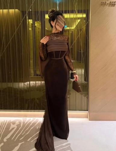 فستان سهره مخمل