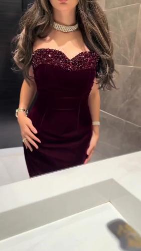 فساتين نسائي جوخ تطريز