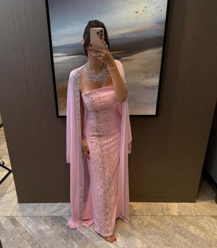 فستان سهره قماش باربي