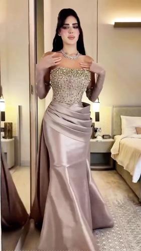 فساتين سهرة ميكادو تطريز