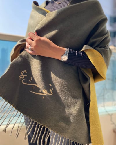 شال شتوي نسائي بالاسم
