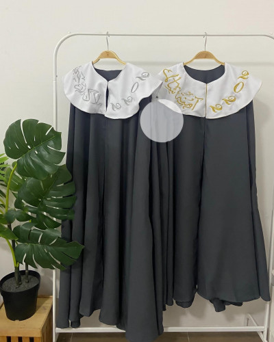 عباية تخرج الفراشة 2023 تفصيل وتطريز حسب الطلب