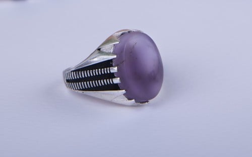 خاتم فضة رجالي مع احجار كريمة وعقيق خواتم رجاليه فضه إيطالي خالص عيار925 مع حجر كريم او مع عقيق