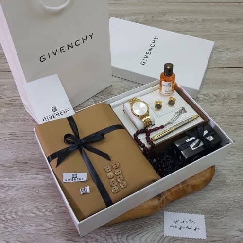 طقم هدايا قماش وملحقات رجالي