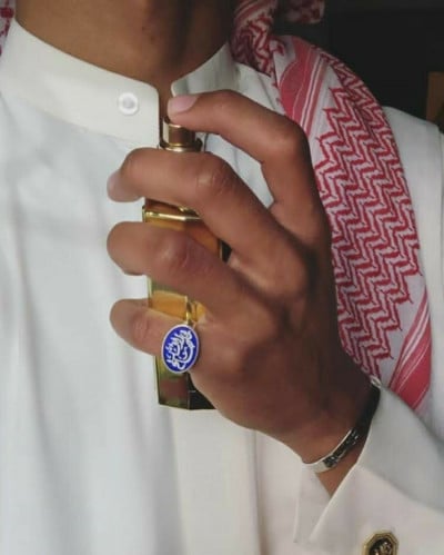خواتم رجالي ملكي فضة إيطالي خالص عيار 925 مع نحت ا...