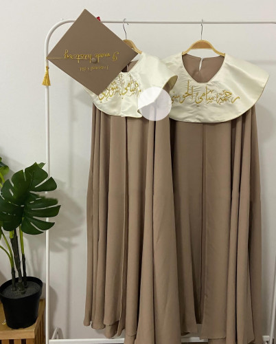 عباية تخرج الفراشة 2023 تفصيل وتطريز حسب الطلب