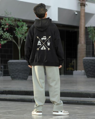 هودي شتوي ولادي بناتي تطريز حسب الطلب