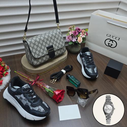 شوز وشنطه قوتشي شوزات وشنط GUCCI مع توابع الماركة