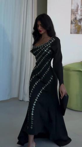 فساتين سهرة باربي تطريز