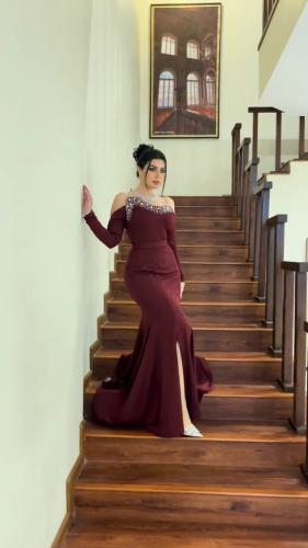 فستان سهره قماش باربي