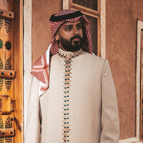 دقله رجالي سكري دقلة سكري رجالية مع الزخرفة العربية المطرزة