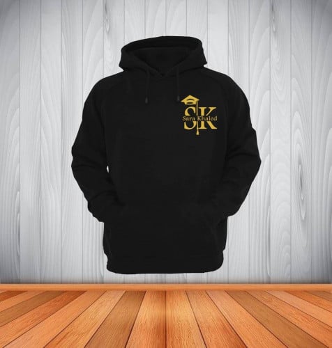 هودي شتوي بالاسم طباعة